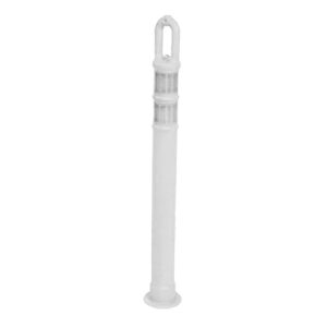 Delineator Post – 42”, Ring Top, White, Reflective