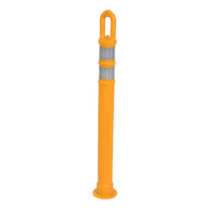 Delineator Post – 42”, Ring Top, Yellow, Reflective
