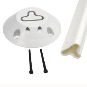 Delineator Base - White, HD Base for FG300 Delineator