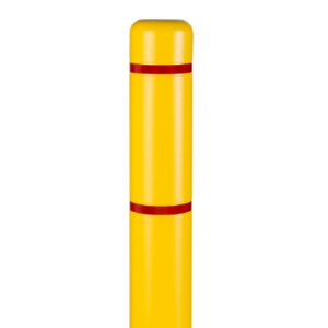 Bollard Cover – (4”x64”) Yellow c/w Red Tape