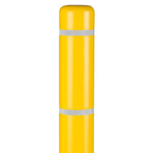 Bollard Cover – (4”x72”) Yellow c/w White Reflective Tape