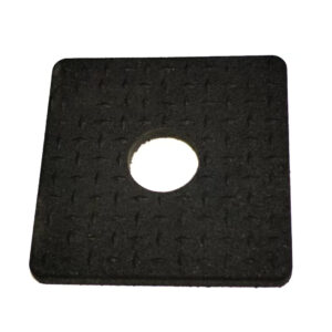 Delineator Base – 11 lb, Rubber, Black
