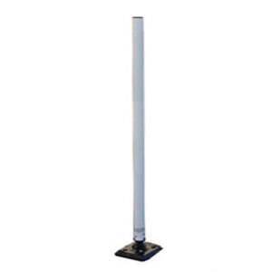 IRS MP Flex Posts – 42”, White, Black Cap, Non-Reflective