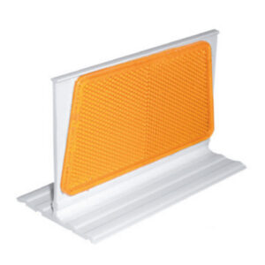 Barrier Marker - Yellow, DG Reflective, 1-Side