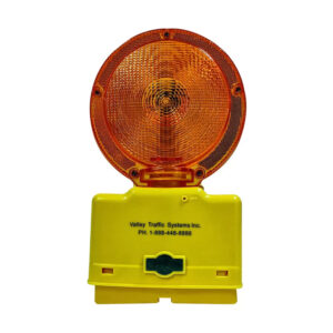 Barricade Light – Amber, Flasher, 6V