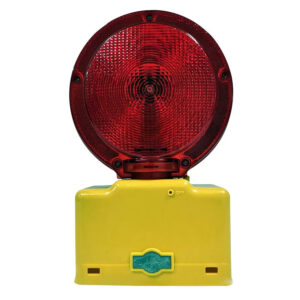Barricade Light - Red, Changeable Flash, No Photocell