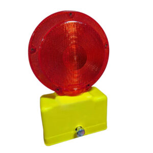 Barricade Light – Red, Flasher, 6V, No Photocell