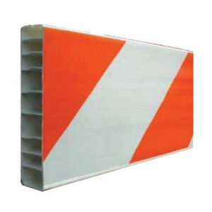 Barricade Panel – Plastic, 10’, Reflective 1-Side