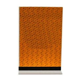 Barrier Marker - Yellow, DG Reflective, 2-Side