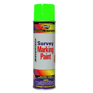 Survey Marking Paint – Fl Green, Upside-down Spray, 20 oz.