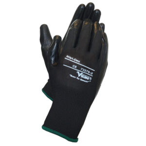 Nitri-Dex Work Gloves - Black, Size 8 Medium, 1 Pair