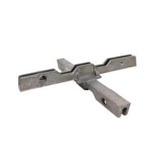 Sign Bracket – 12” Cross Mount, Extruded Panel, 90-degree