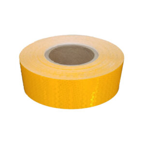 Reflective Tape – 4” Fluorescent Yellow DG