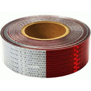 Conspicuity Tape – 2” Red/White Reflective