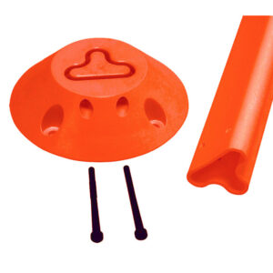 Delineator Base - Orange, HD Base for FG300 Delineator